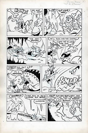 BUSTER BUNNY #0 Interior Page Comic Art