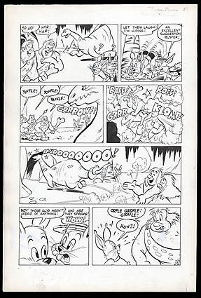 BUSTER BUNNY #0 Interior Page Comic Art