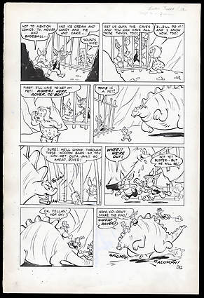 BUSTER BUNNY #0 Interior Page Comic Art