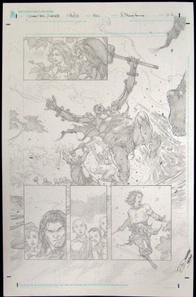 CONAN THE SLAYER #12 Interior Page Comic Art