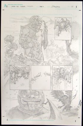 CONAN THE SLAYER #12 Interior Page Comic Art