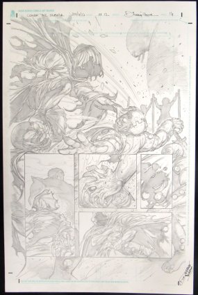 CONAN THE SLAYER #12 Half Splash Comic Art