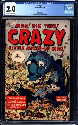 ComicConnect - CRAZY (1953-54) #2 - CGC G: 2.0 ComicConnect - CRAZY (1953-54) #2 - CGC G: 2.0