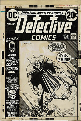 Mike Kaluta - DETECTIVE COMICS (1937-2011; 2016-) #428 Cover Comic Art