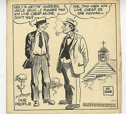 Dodd, Ed - ED DODD ORIGINAL ART Strip Art Comic Art