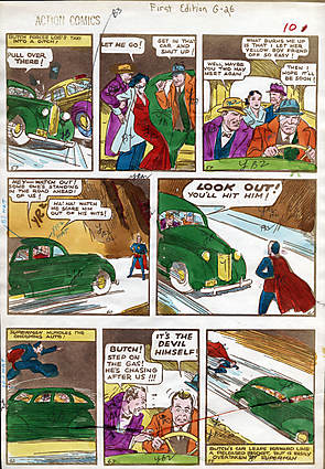 Albert DeGuzman - FAMOUS FIRST EDITION (1974-79) #26 Color Guide Comic Art