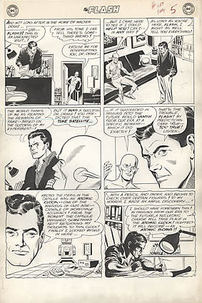 Carmine Infantino - FLASH, THE 1959-85 #139 Interior Page Comic Art