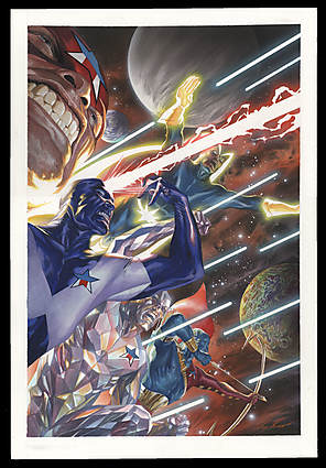 Alex Ross - GUARDIANS 3000 (2014-15) #2 Cover Comic Art