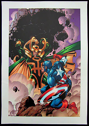 LAST HERO STANDING #5 Giclee Comic Art