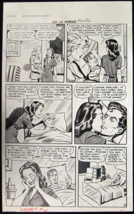 LOVE AND MARRIAGE #13 Interior Page Comic Art