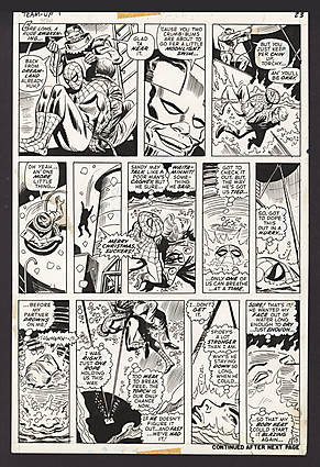 MARVEL TEAM-UP (1972-85) #1 Interior Page Comic Art