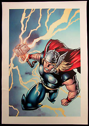 MARVEL ADVENTURES SUPER HEROES #7 Giclee Comic Art