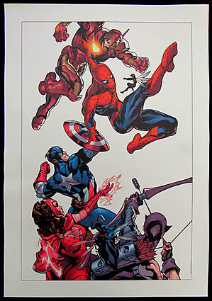MARVEL KNIGHTS SPIDER-MAN (2004-06) #2 Giclee Comic Art
