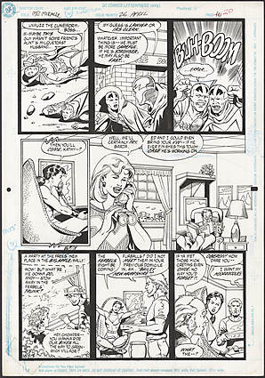 Joe Phillips - MISTER MIRACE (1989-91) #26 Interior Page Comic Art