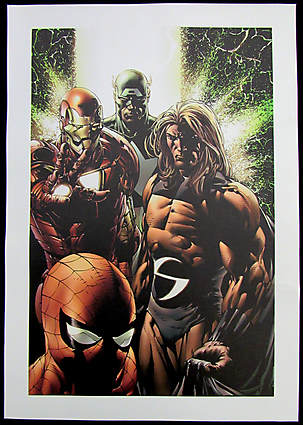 NEW AVENGERS 2010-2013 #8 Giclee Comic Art