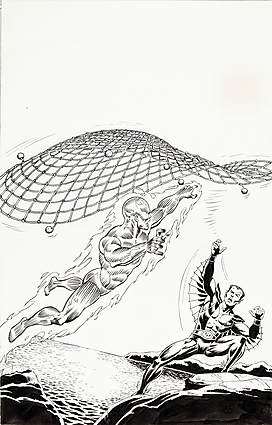 NOVA (1976-79) #56 Cover Comic Art