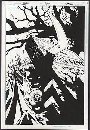 Prentis Rollins - ROBIN (1991) #152 Cover Comic Art