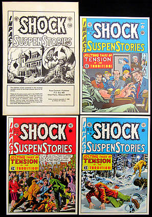 Mike Kenny - SHOCK SUSPENSTORIES (1952-55) #0 Portfolio Comic Art