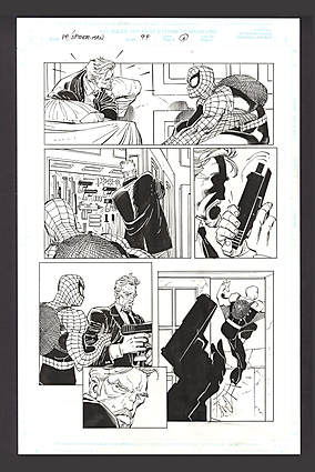 John Romita Jr. - SPIDER-MAN (1990-98) #94 Interior Page Comic Art