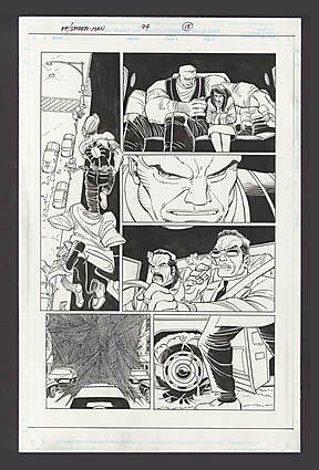 John Romita Jr. - SPIDER-MAN (1990-98) #94 Interior Page Comic Art