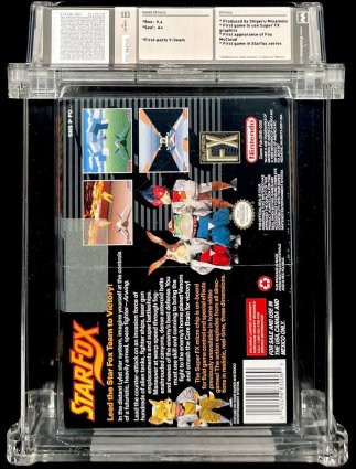 ComicConnect - STARFOX(SNES) Video Game - WATA NM: 9.4