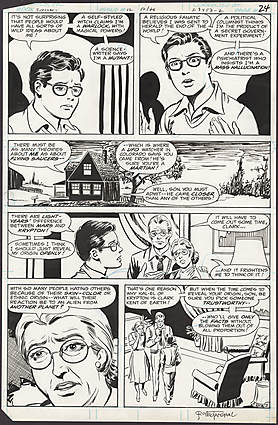 Kim DeMulder - SUPERBOY, NEW ADVENTURES OF 1980-84 #12 Interior Page Comic Art