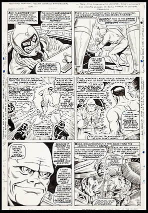Bill Everett - TALES TO ASTONISH (1959-68) #94 Interior Page Comic Art