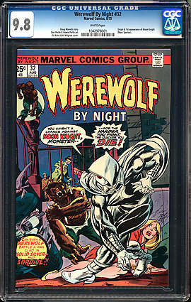 ComicConnect - WEREWOLF BY NIGHT (1972-77) #32 - CGC NM/M: 9.8