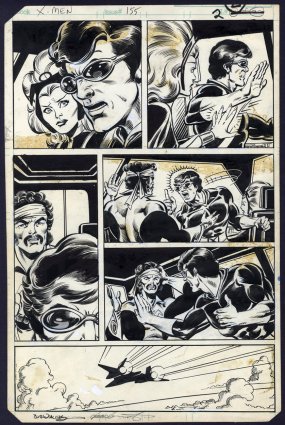 Dave Cockrum - X-MEN (1963-2011) #155 Interior Page Comic Art